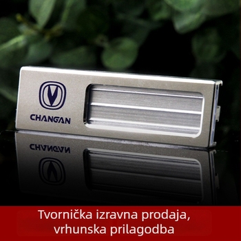 Prilagođena magnetska značka od aluminijske legure, epoksidna smola na akrilu, u stilu pin