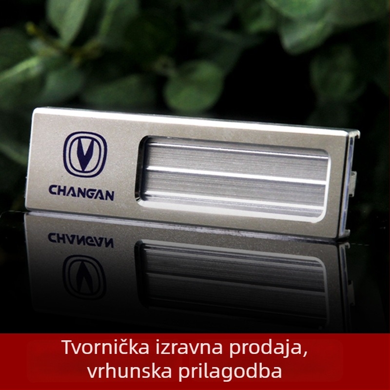 Prilagođena magnetska značka od aluminijske legure, epoksidna smola na akrilu, u stilu pin