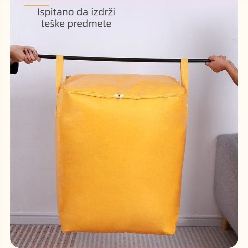 Torba za preseljenje i skladištenje velike kapacitete, vodootporna, debela tkana torba za dom