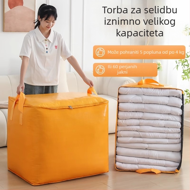 Izdržljive pletene vreće za preseljenje i skladištenje deke – velike kapacitete za putovanja i organizaciju