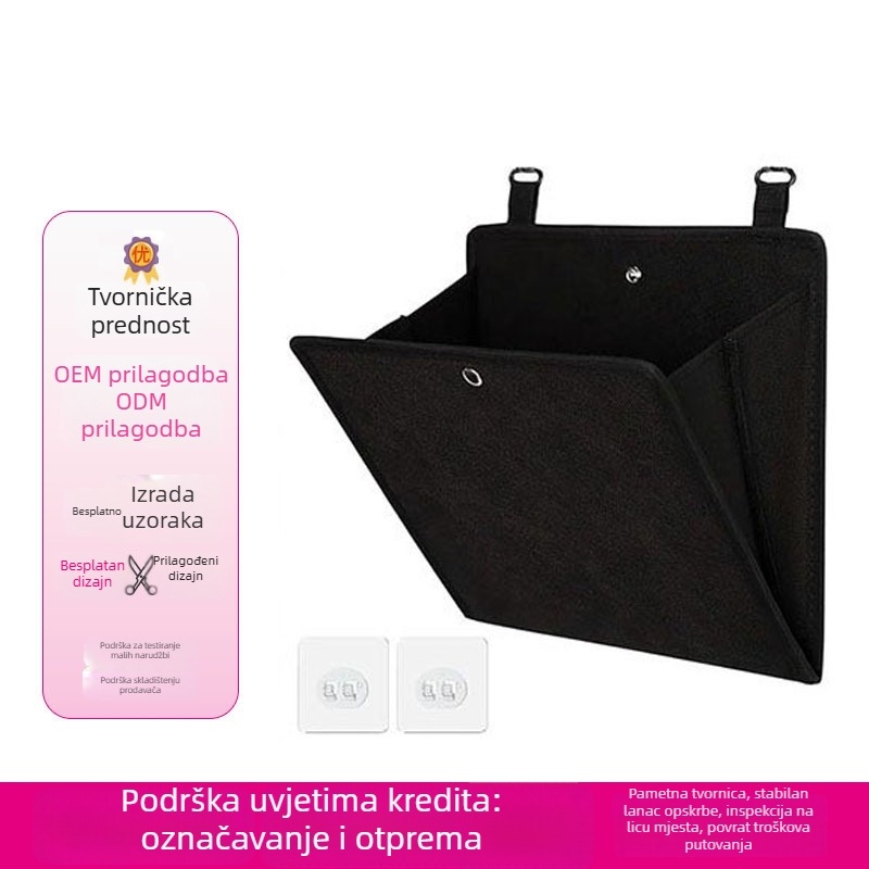 Tekstilni organizator cipela za vrata i RV, zidni, viseći prostor za cipele i sitnice