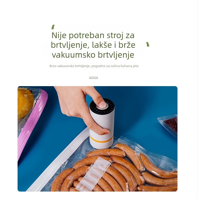Vakuumska vrećica za filament za 3D ispis – otporna na prašinu i vlagu, vreća za kompresijsko skladištenje s usisavanjem zraka, vakuumski zatvoren filament