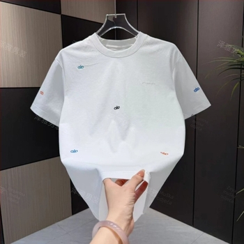 Muški ljetni T-shirt kratkih rukava u korejskom stilu, grafika s slovima, minimalistički i moderan