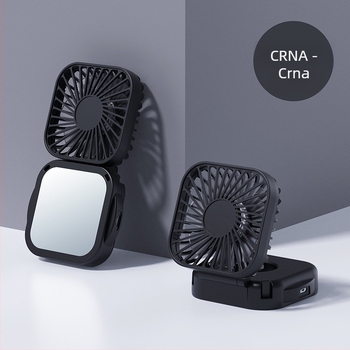 Mini ventilator za nošenje oko vrata, sklopni, USB napajanje, prijenosan za vanjsku upotrebu, poklon za stol
