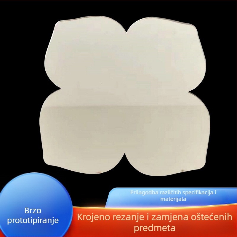Ogledalo za šminku u obliku cvijeta, nepravilno kupaonsko ogledalo, zidno ogledalo za dom i učionicu, dekorativno stakleno ogledalo, kreativno cvjetno ogledalo