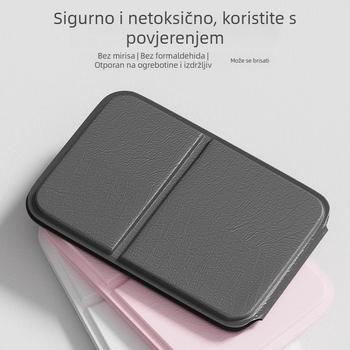 Sklopivo ogledalo za šminku, prijenosno mini ogledalo, stolno ogledalo za dom, ured i studentski dom