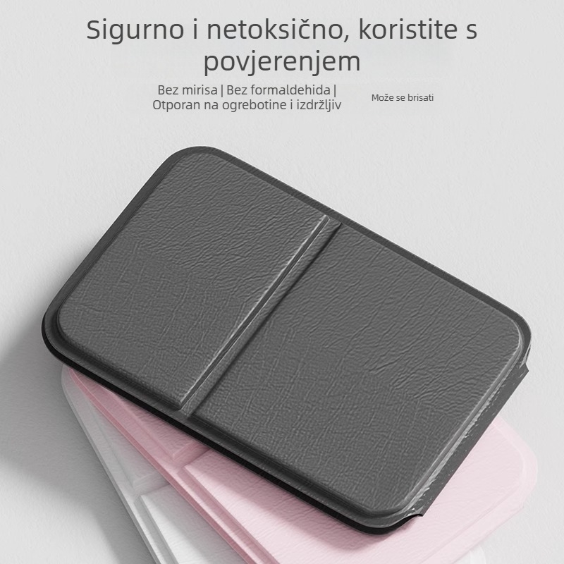 Sklopivo ogledalo za šminku, prijenosno mini ogledalo, stolno ogledalo za dom, ured i studentski dom