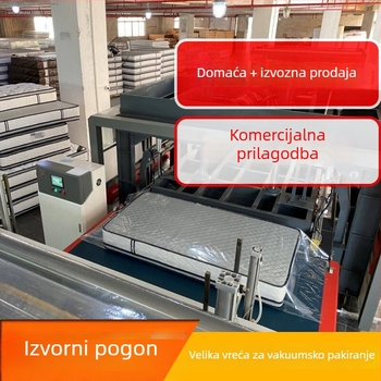 Vakuumska vreća za komprimiranje madraca i latex podloge, vreća za pohranu deke i jastuka, vreća za pakiranje pri selidbi