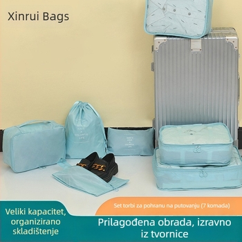 Kompaktna putna torba za skladištenje odjeće – kubičan organizator za odjeću i perjaste jakne