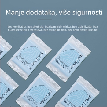 DW Painted Empty 10 komada jednokratnih podložaka za sjedalo WC-a, deblji i duži, vodootporni, zaštitna membrana protiv prljavštine