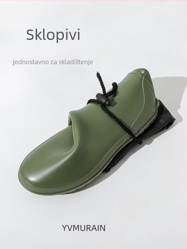 Yumu ženske japanskog stila lagane kišne čizme – vodootporne, protuklizne gumene cipele za outdoor planinarenje i vodene aktivnosti, Udruga Divljih Ptica