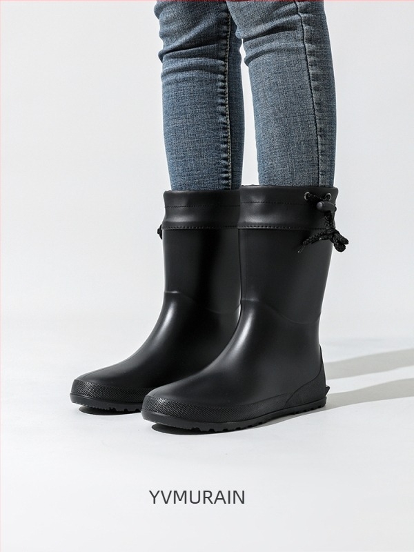 Yumu ženske japanskog stila lagane kišne čizme – vodootporne, protuklizne gumene cipele za outdoor planinarenje i vodene aktivnosti, Udruga Divljih Ptica