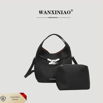 Ženska bucket torba s naramenicom, PU koža, gradski stil, svakodnevna upotreba
