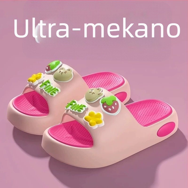 Dječje EVA papuče za dječake i djevojčice, ljeto, unutarnja i vanjska upotreba, anti miris, protuklizne, debeli đon, životinjski uzorak