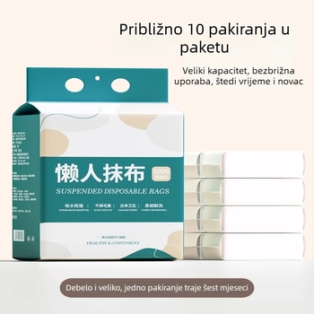 Jednokratne kuhinjske maramice za kačenje, mokro-suhe za pranje posuđa, upijaju masnoću, bez masnoće