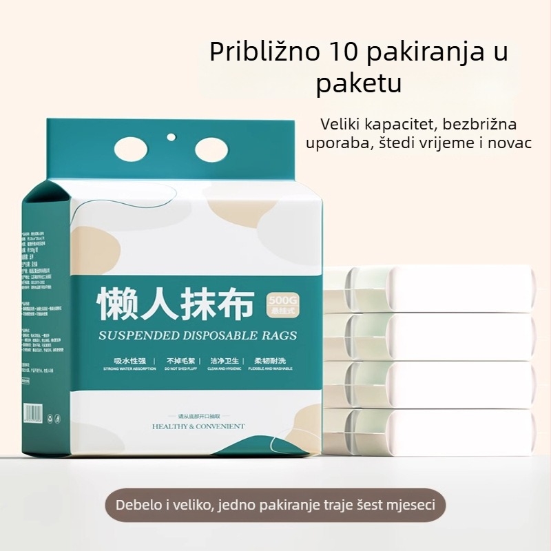 Jednokratne kuhinjske maramice za kačenje, mokro-suhe za pranje posuđa, upijaju masnoću, bez masnoće
