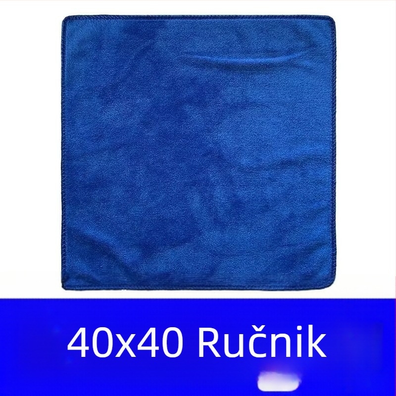 40×40 cm kvadratna krpa za čišćenje automobila, upijajuća, višefunkcionalna