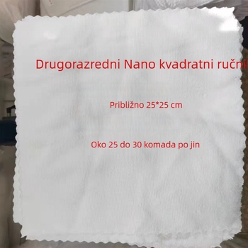Krpe od mikrovlakana za čišćenje i higijenu; upijaju ulje i vodu; pogodne za staklene površine.