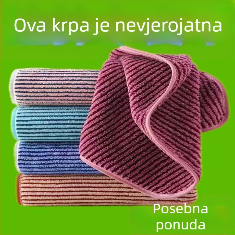 Nova krpa za suđe od bambusovih vlakana – otporna na masnoću, izuzetno upija vodu, ne ostavlja dlačice, jednostavna za čišćenje, kuhinjska krpa