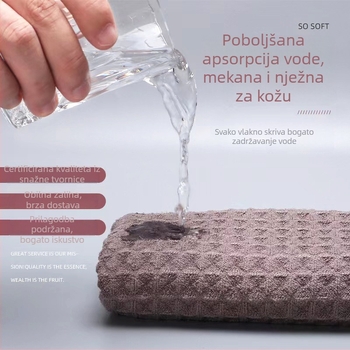 Mikrovlakna krpa s waffle uzorkom za čišćenje – kuhinja i bar, krpa za suđe, abrazivni jastučić