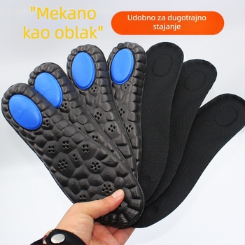 EVA sportska podloga s zračnim jastučićem za povećanje visine — apsorpcija udara, prozračna, upija znoj, cijela uložak, unisex, veličine 235–285 mm, za tenisice za košarku, casual i kožne cipele