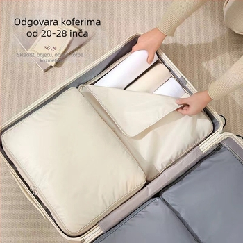 Vakuumska vreća za pohranu jakni od perja, za putovanja, velika veličina