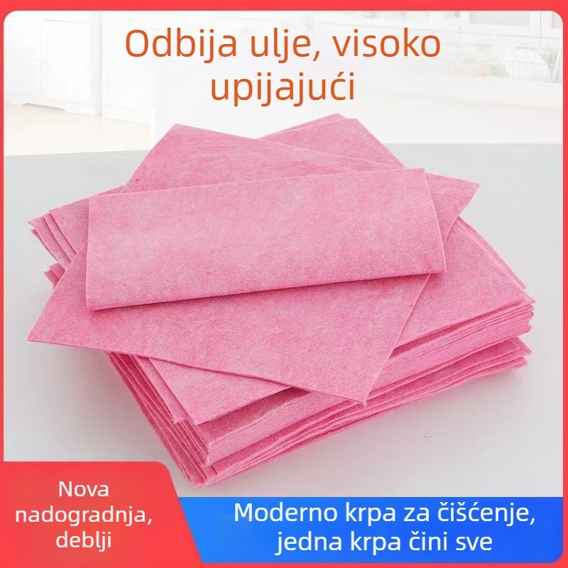 30x30 Krpa za čišćenje od kokosove ljuske, debela, otporna na ulja, kuhinjska krpa