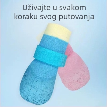 Vanjske pseće cipele s protukliznom, vodootpornom mekom podom, otporne, prozračne i otporne na prljavštinu