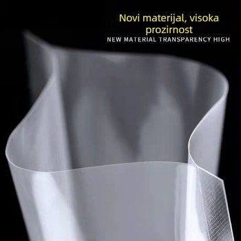Debela sjajna vrećica za vakuumsko pakiranje hrane, 20 mm, 24, prozirna kompresijska vrećica, plastična vrećica za čuvanje svježine, veleprodaja