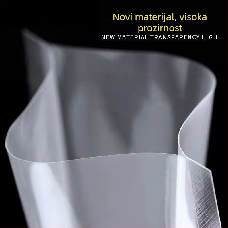 Debela sjajna vrećica za vakuumsko pakiranje hrane, 20 mm, 24, prozirna kompresijska vrećica, plastična vrećica za čuvanje svježine, veleprodaja