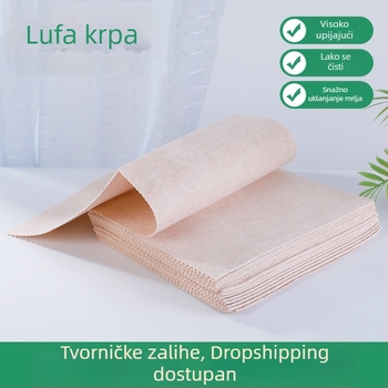 Lufa krpa za kuhinju, biljna vlakna, višefunkcionalna kućna krpa
