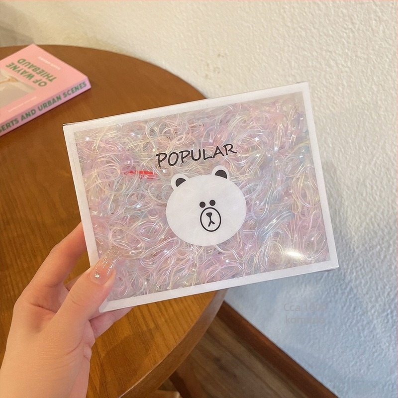 Jednokratna gumica za kosu za djecu i bebe, nježna prema kosi, mala gumica za djevojčice