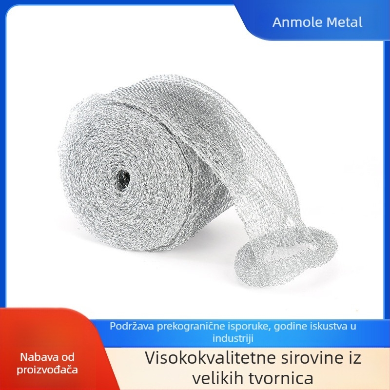 Rolne galvanizirane mreže od žice i čelične kuglice za čišćenje posuđa