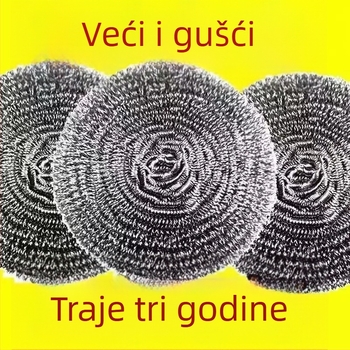 Kuhinjska kuglica od nehrđajućeg čelika 410 za posuđe i lonce