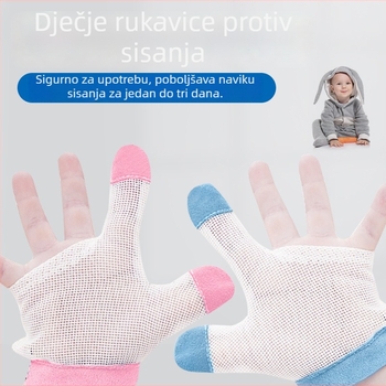 Dječje rukavice protiv sisanja prstiju