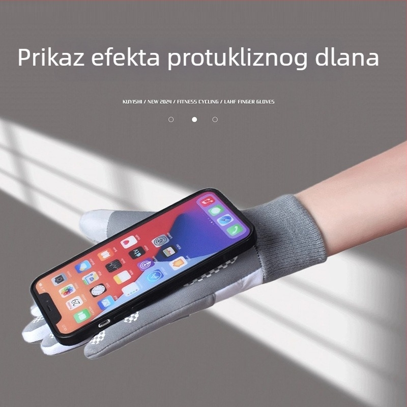 Dječje tople vodootporne rukavice s dodirnim zaslonom, otporne na vjetar i hladno za jesen/zimu, za vanjske sportove i biciklizam
