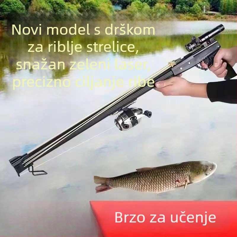 Nova treća generacija ribarske praćke s infracrvenim šipkama – dug domet, visoka preciznost