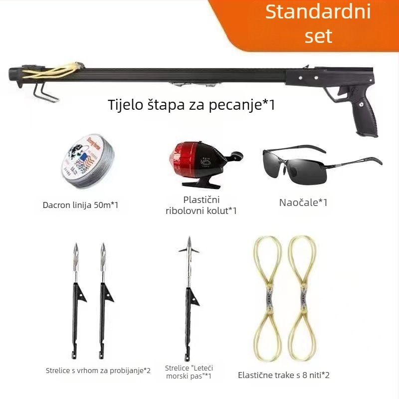 Nova treća generacija ribarske praćke s infracrvenim šipkama – dug domet, visoka preciznost