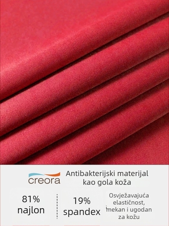 Gimsloads Ženski antibakterijski joga set – hlače visokog struka za podizanje bokova, mikro‑flare kroj, top bez rukava s otkrivenim ramenima i leđima te ugrađenim grudnjakom