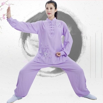 Ljetni ženski tai chi kostim, set za vježbanje Eight-Section Brocade, moderan
