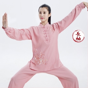 Ljetni ženski tai chi kostim, set za vježbanje Eight-Section Brocade, moderan