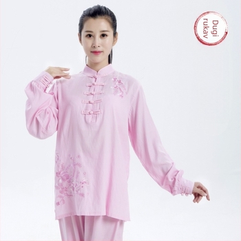 Ljetni ženski tai chi kostim, set za vježbanje Eight-Section Brocade, moderan