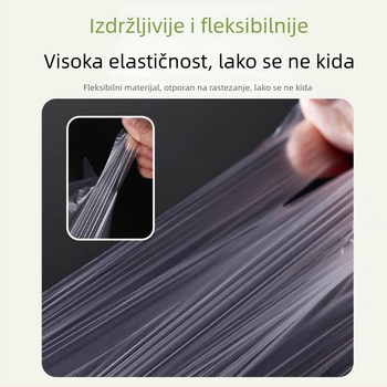 Jednokratne debeli prozirni PE rukavice, kvalitete hrane, za catering, dostavu i kućnu uporabu