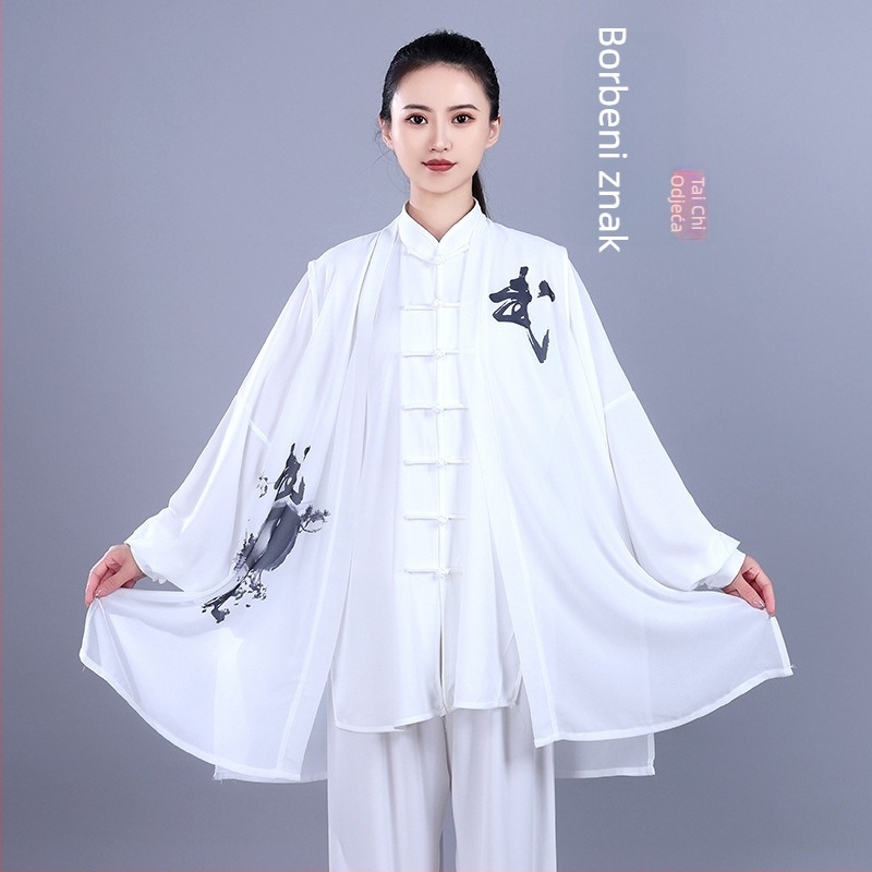 Hongji ženski Tai Chi kostim za proljeće i jesen – za natjecanja, trening i nastupe, novi kineski stil