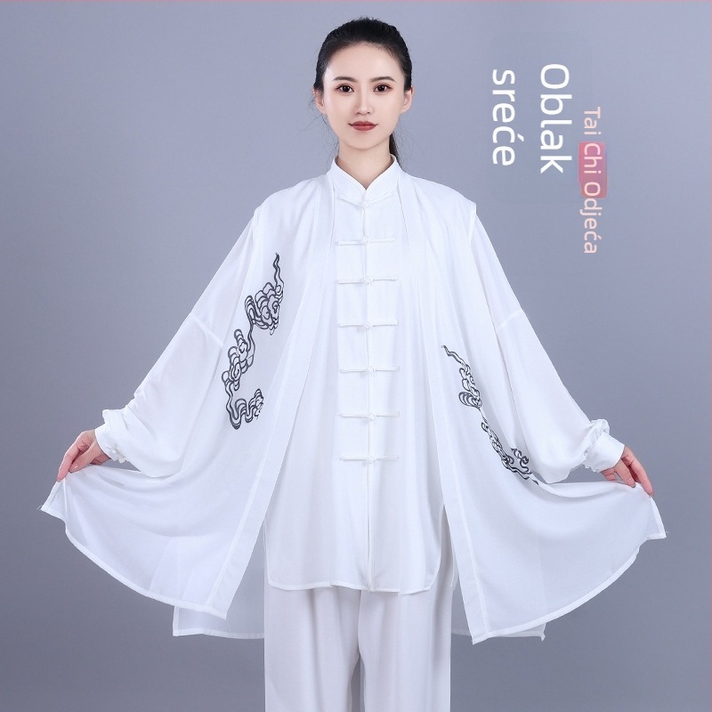 Hongji ženski Tai Chi kostim za proljeće i jesen – za natjecanja, trening i nastupe, novi kineski stil