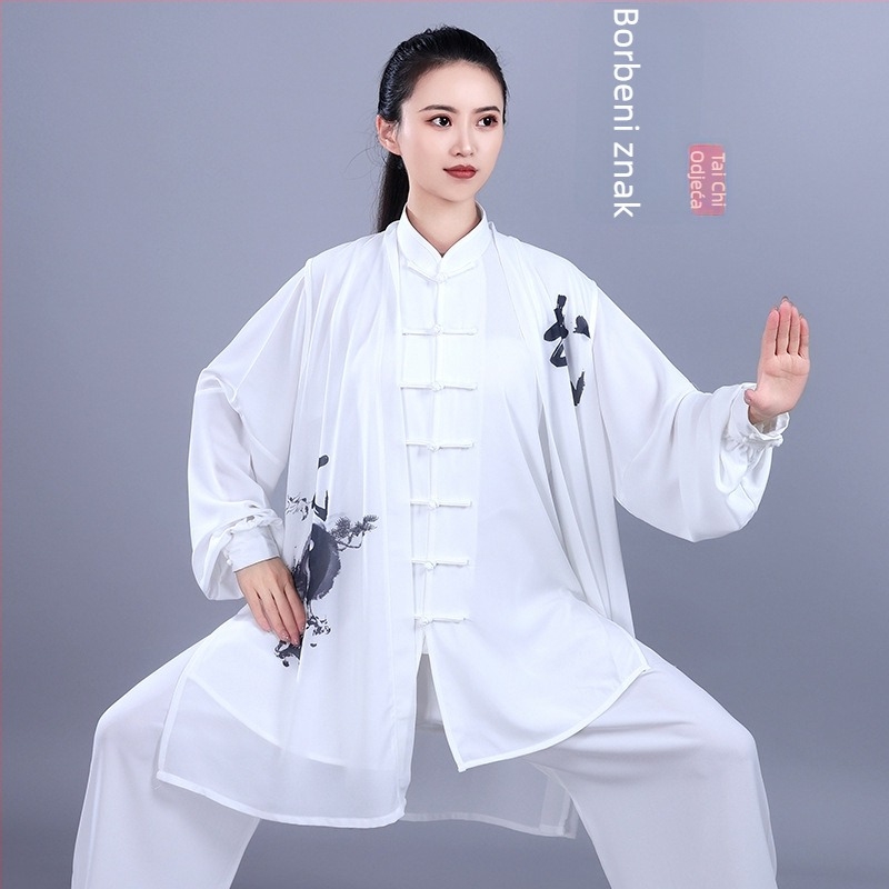 Hongji ženski Tai Chi kostim za proljeće i jesen – za natjecanja, trening i nastupe, novi kineski stil