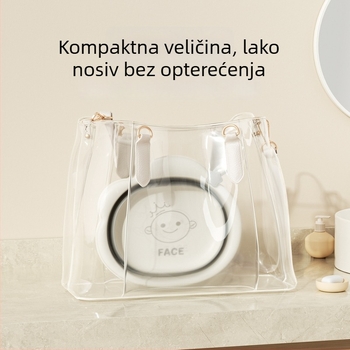 Krevetica za bebu u obliku oblaka, sklopiva i viseća, za pranje lica, stopala i stražnjice