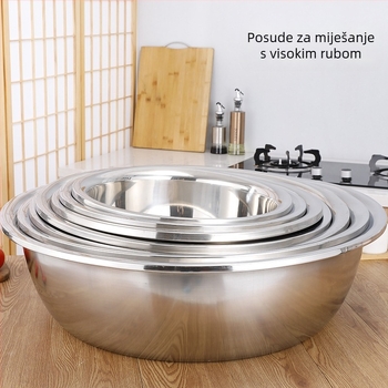 80 cm debelo korito od nehrđajućeg čelika za pranje i kuhinju
