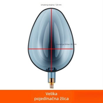 Teleskopska žličica za mamac s karbonskim štapom za dugo bacanje