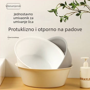 Plastična posuda za pranje za kućnu upotrebu, višefunkcionalna posuda za pranje lica, povrća i rublja, 39 cm, idealna za studentske domove